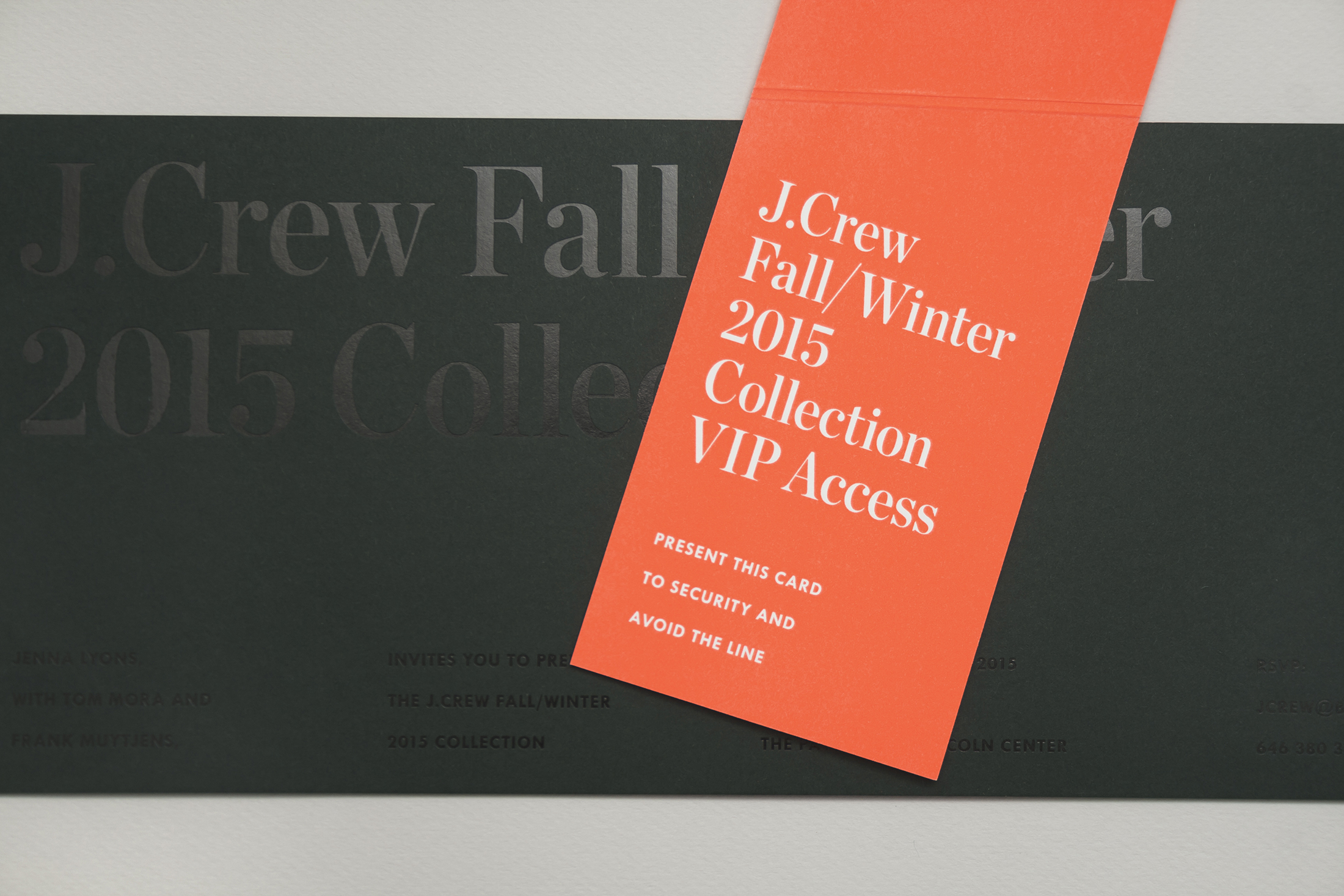 J.Crew Fall/Winter 2015 Invitation
